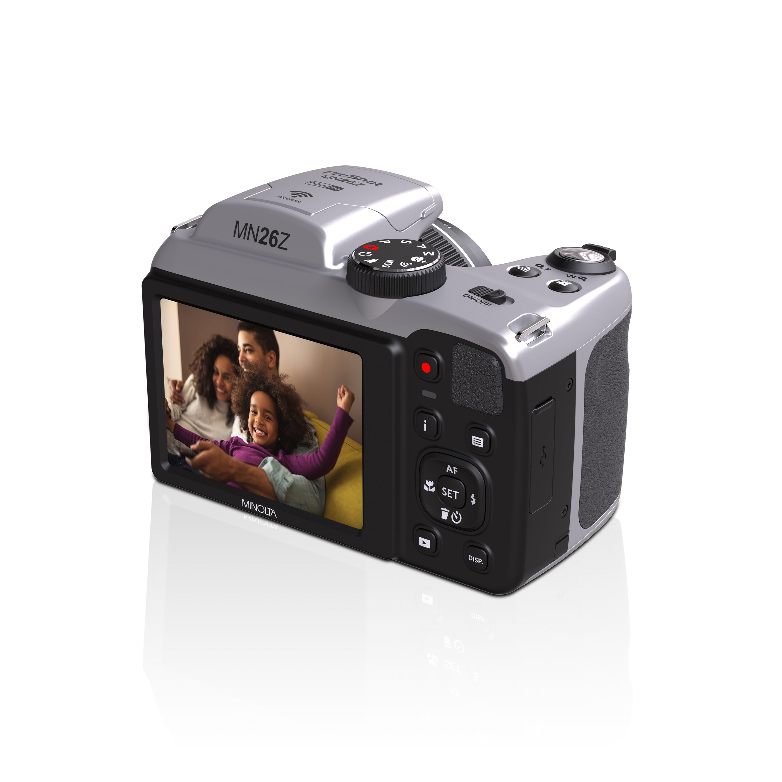 MN26Z 20MP 26X Optical Zoom WiFi Bridge Camera — Minolta Digital MN26Z 20MP 26X Optical Zoom WiFi Bridge Camera — Minolta Digital